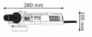 Угловая шлифовальная машина 880Вт 125мм GWS 880 – Bosch Power Tools – 060139600A – 3165140901062