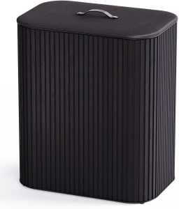 Корзина для белья Joseph Joseph Tota Luxe Double 5000005, 90л, черная