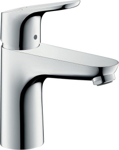 Смеситель для раковины Hansgrohe Focus 100 LowFlow Хром 31513000 чёрный