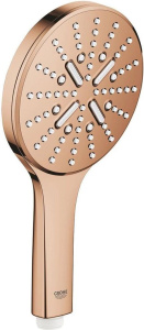 Ручной душ Grohe Rainshower SmartActive 130 26574DA0, розовое золото
