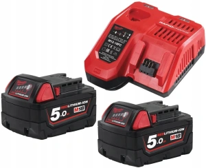 Набор аккумуляторов Milwaukee M18 NRGCR-502 4932479831 с АКБ и ЗУ