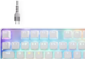 Игровая клавиатура SteelSeries Apex Pro TKL Gen 3 US (64898), белая