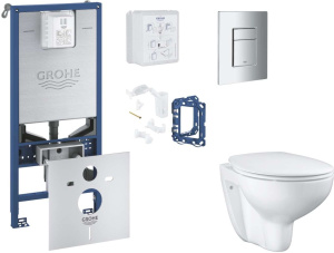 Комплект инсталляции Grohe Rapid SLX Softclose Skate Cosmopolitan
