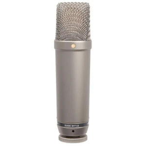 Микрофон проводной RODE NT1-A, разъем: XLR 3 pin (M), никель
