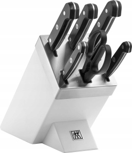 Набор кухонных ножей с подставкой Zwilling Gourmet 1002454, черный