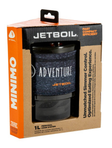 Система приготовления пищи Jetboli Minimo Adventure, чёрный, оранжевый