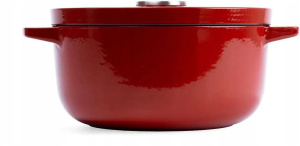 Чугунный горшок KitchenAid 3,3 л красный