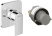Смеситель для душа Hansgrohe Vernis Shape 71662000, хром