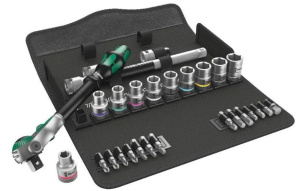 Wera 8100 SC 9 трещотка Zyklop Speed 1/2 в комплекте 05004079001