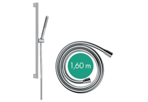Душевой набор Hansgrohe Pulsify S 100 1Jet Ecosmart 24372000, хром