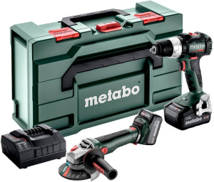 Комплект Metabo Combo Set 2.9.4 с 2 АКБ, в кейсе