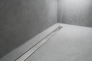 Внешний сливной элемент с регулируемой по высоте рамой Hansgrohe RainDrain Match 70 см 56037800