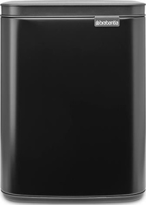 Мусорное ведро Brabantia Bo 222900 7л, матовое черное