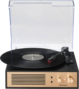 Виниловый проигрыватель Crosley Miles CR6045ABK, черный