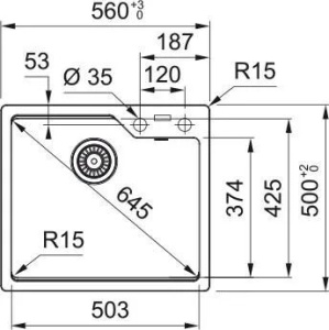 Кухонная раковина Franke Urban UBG 610-50 114.0687.258, белый полярный