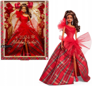 Коллекционная кукла Barbie Signature Holiday 2024 HRM67