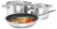 Набор посуды Electrolux Infinite Chef E3SS 5 пр. стальной