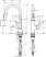 Смеситель для кухни Hansgrohe Talis S 72813000, хром