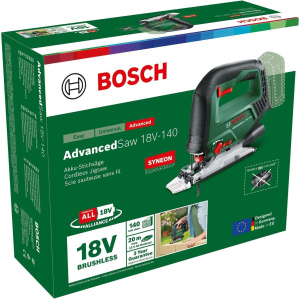 Аккумуляторная универсальная пила Bosch AdvancedSaw 18V-140 (0603013000)