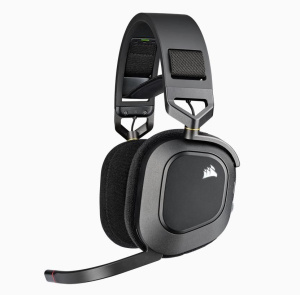 Беспроводная игровая гарнитура Corsair HS80 RGB Wireless Black (‎CA-9011235-EU)