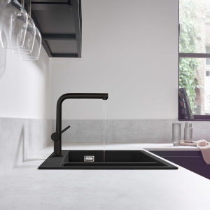 Смеситель для кухни Hansgrohe Talis 270 72840670 матовый черный
