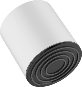 Верхний душ Hansgrohe Pulsify S 105 24132700 + EcoSmart 1jet, матовый белый