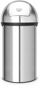 Мусорное ведро Brabantia Push Bin 484520, 60 л, сталь