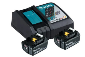 АКБ Makita Bl1850B 5.0 Ah + ЗУ Dc18Rc 1975709, 2 шт