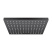 Верхний душ Hansgrohe Vernis Shape 26281670, матовый черный