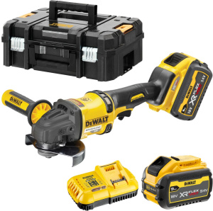 Аккумуляторная угловая шлифмашина DeWALT DCG418×2