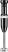 Погружной блендер KitchenAid Classic 5KHBV53EOB, чёрный