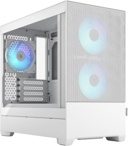 Компьютерный корпус Fractal Design Pop Mini Air RGB TG Clear Tint FD-C-POR1M-01, белый