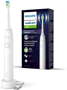 Электрическая зубная щетка Philips Sonicare 5300 HX7108/01, белый