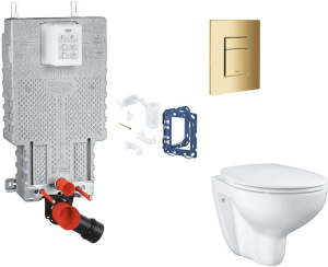 Комплект инсталляции Grohe Uniset Softclose Skate Cosmopolitan