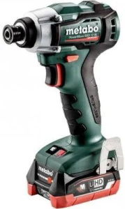 Отвертка ударная аккумуляторная Metabo PowerMaxx SSD 12 BL 601115800 в кейсе metaBOX с 2 аккумуляторами LiHD 12 V/4.0 Ah и ЗУ ASC 55