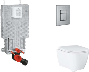 Комплект инсталляции Grohe Uniset SoftClose Skate Cosmopolitan SANI15BB2112