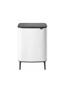 Мусорный бак Touch Bin Bo Hi (2 х 30 л), Белый Brabantia