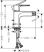 Смеситель для биде Hansgrohe Rebris E 72213670, матовый черный