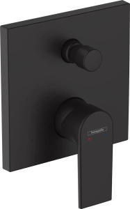 Смеситель для ванны Hansgrohe Vernis Shape 71468670 матовый черный