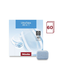 Таблетки для мытья посуды в посудомоечной машине Miele UltraTabs All in 1, 60 шт