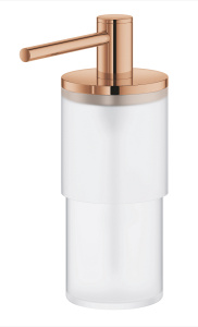 Дозатор для мыла Grohe Spa 40886DA0, розовое золото