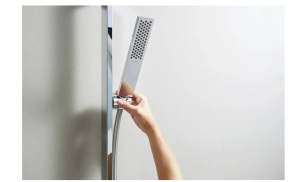 Душевой набор Hansgrohe Pulsify E 100 1Jet Ecosmart с душевой штангой 65см 24370000, хром