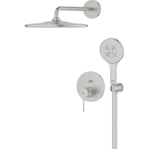 Душевой комплект Grohe Essence ABSET10125, нержавеющая сталь