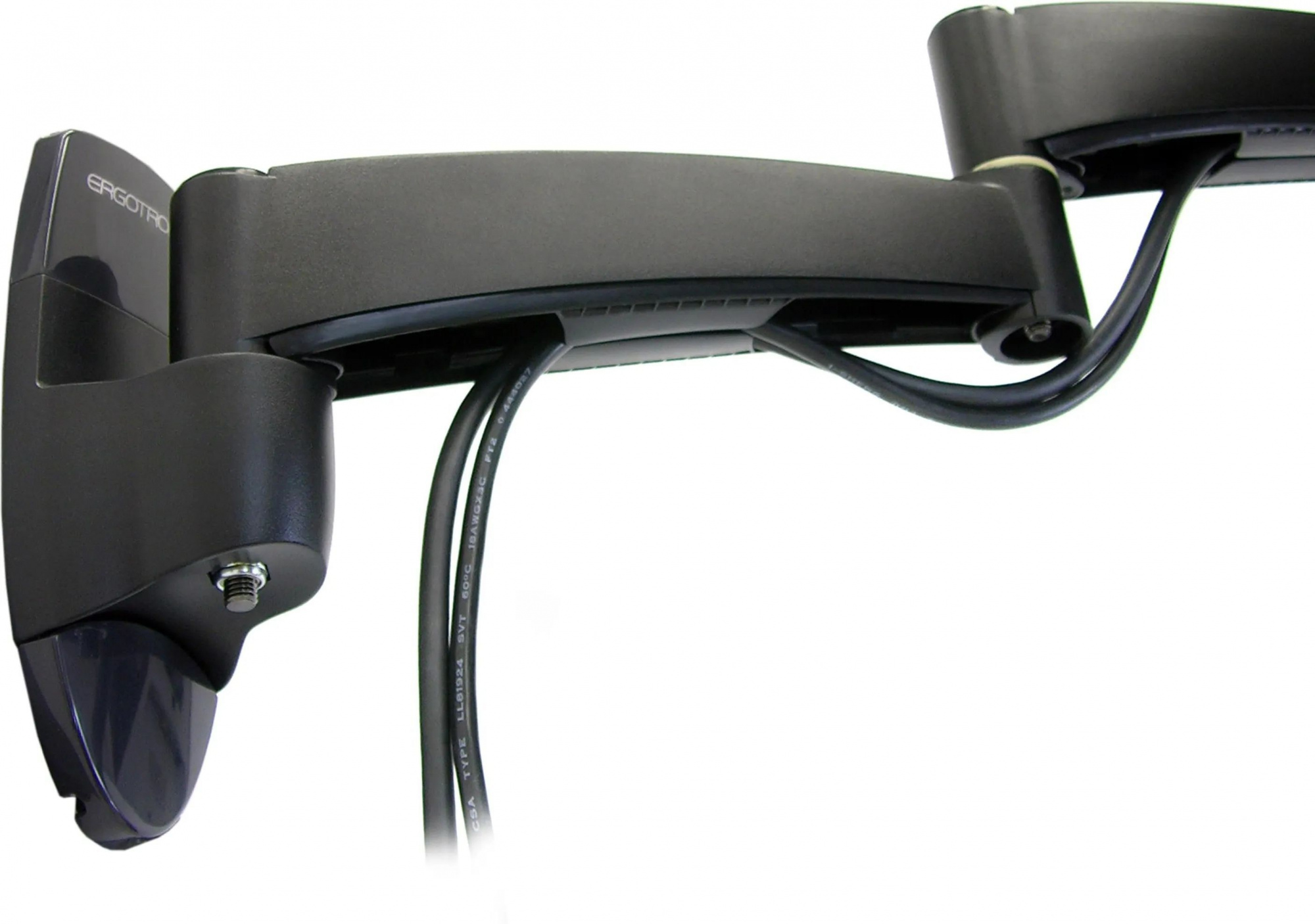 Настенный кронштейн для монитора Ergotron Seria 200 Monitor Arm (45-234-200) чёрный