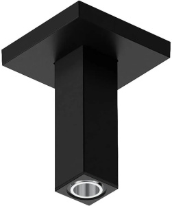Потолочный кронштейн Hansgrohe 10см 24338670, матовый черный