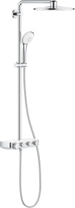 Душевая стойка Grohe Euphoria SmartControl 26507LS0, белая с хромированными элементами