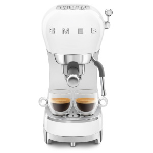 Кофеварка-эспрессо SMEG ECF02WHEU, белая