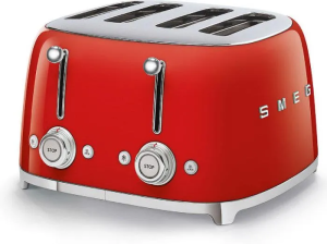 Тостер Smeg TSF03, красный