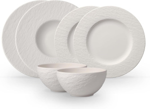 Столовый сервиз Villeroy & Boch Manufacture Rock 6 предметов 10-4240-9036