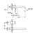 Смеситель для раковины Grohe Essence New 19967A01, графит